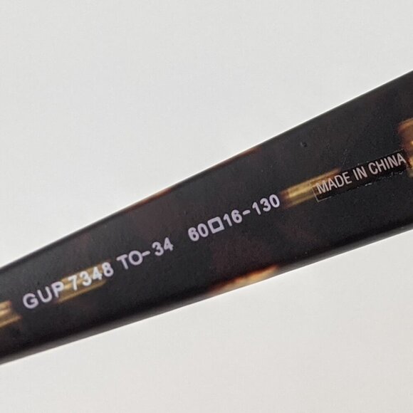 🕶️ Guess GU7348 TO-34 Polarized Butterfly Sunglasses 60/16-130 / JLE548🕶️ - Picture 8 of 8